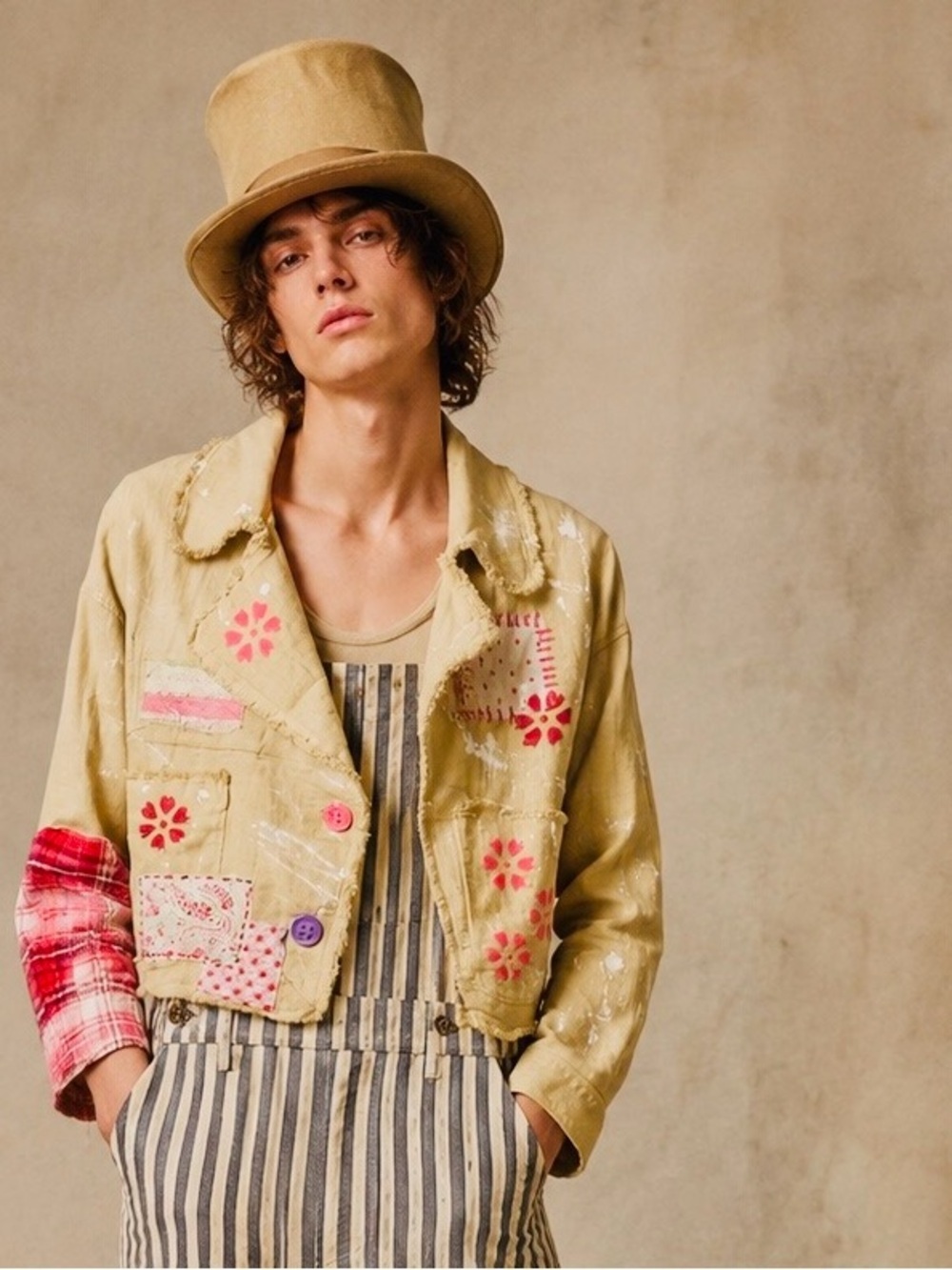 Zara cotton distressed jacket